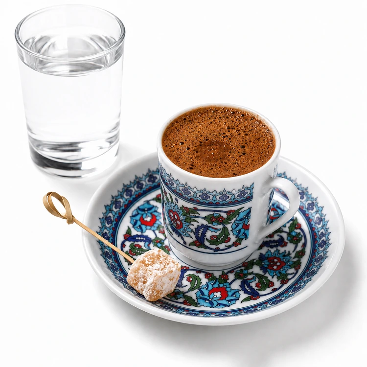 Damla Sakızlı Türk Kahvesi