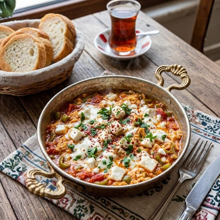 Peynirli Menemen
