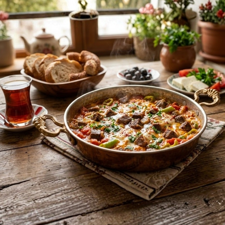 Kavurmalı Menemen
