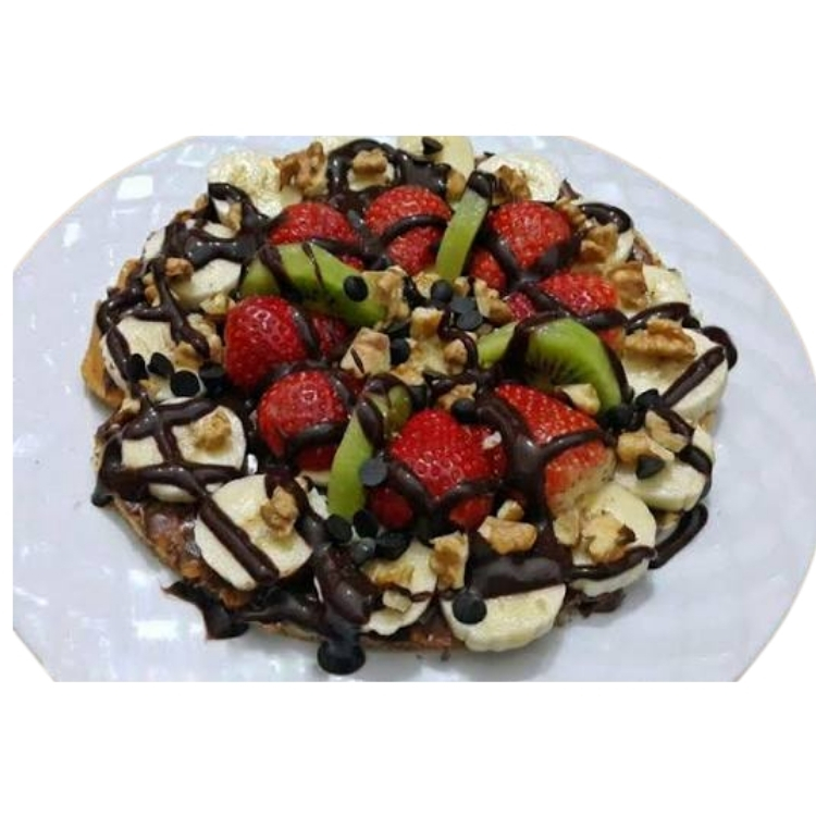 Meyveli Waffle