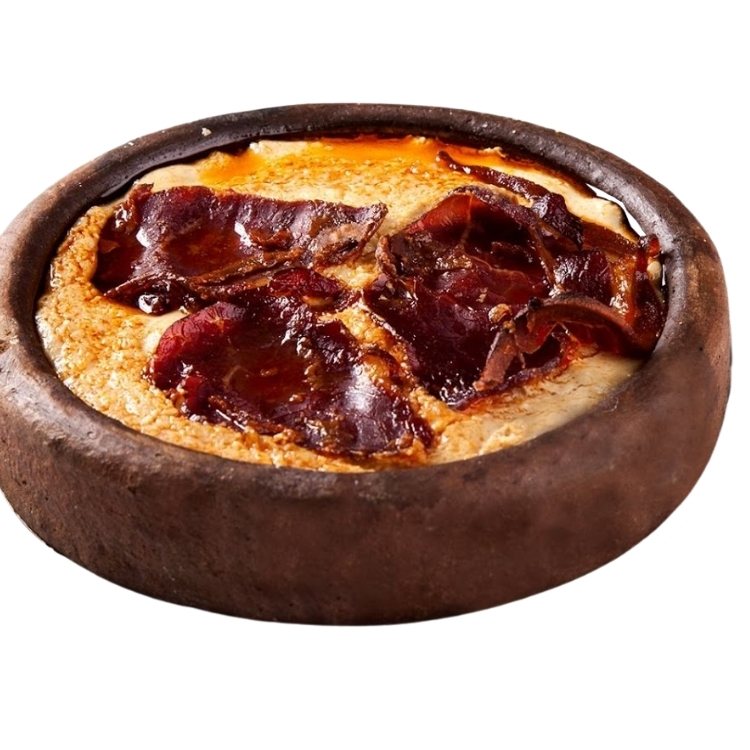 Sıcak Pastırmalı Humus