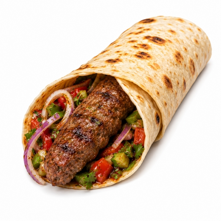 Rus Lüle Kebabı Dürüm