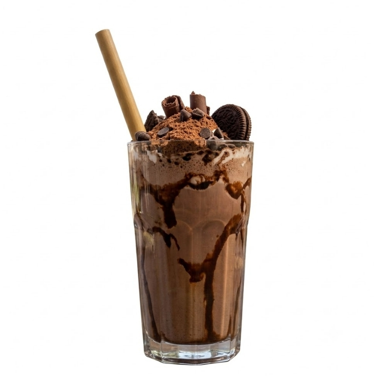 Çikolatalı ve Bisküvili Milkshake